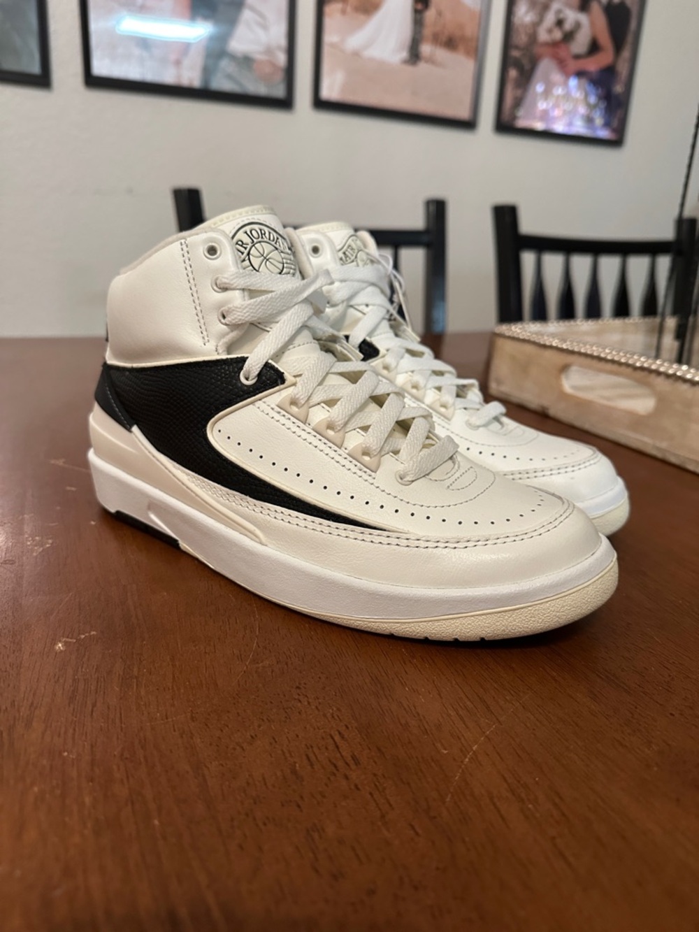Women's Air Jordan II Sail/Black Size 8